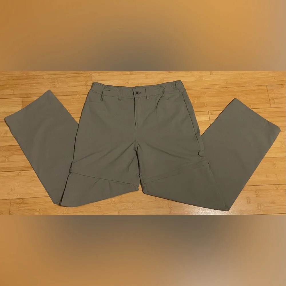 L.L.Bean Boys Convertible Hiking Outdoor Pants | Zip-Off Shorts | Size 16 - Picture 9 of 10